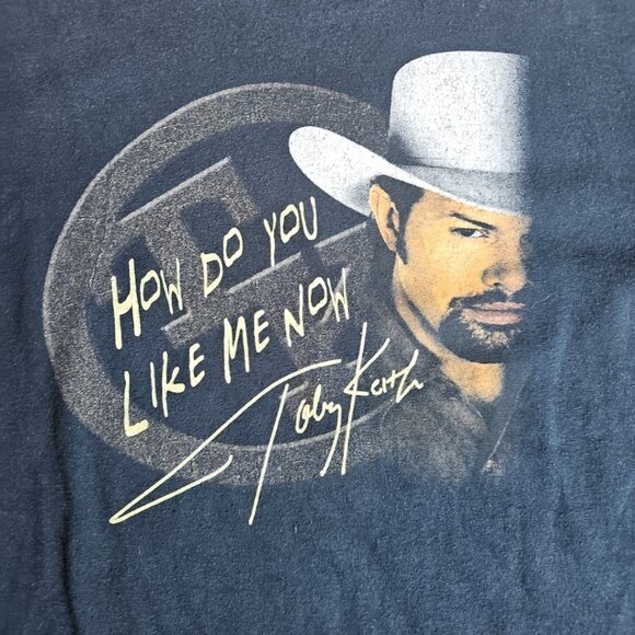 Toby Keith "How Do You Like Me Now" Size Small Harrah's Las Vegas Short Sleeve - Picture 4 of 11